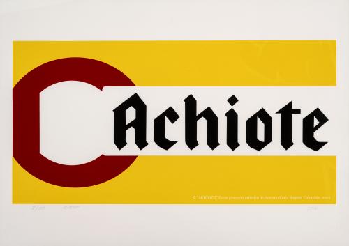 Antonio Caro Colombia, 1950 - 2021 : Achiote