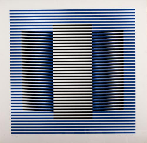 Carlos Cruz-Diez Venezuela, 1923 - Francia, 2019 : Inductio