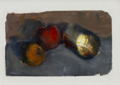 Armando Morales Nicaragua 1927 - EE.UU., 2011 : Deux pommes