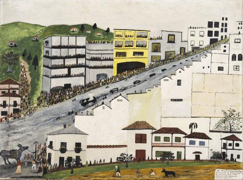 Marco Tulio Villalobos Colombia, 1910 - 1990 : Visita del P