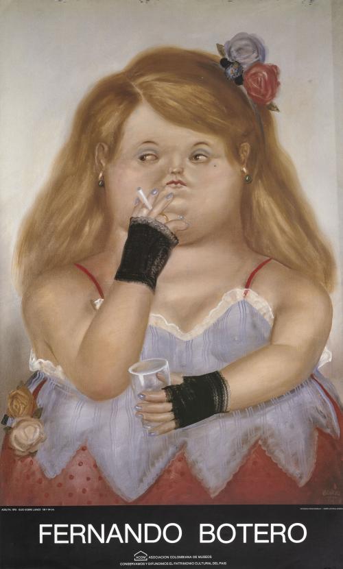 Afiche Fernando Botero : ACOM Asociacion Colombiana de Muse