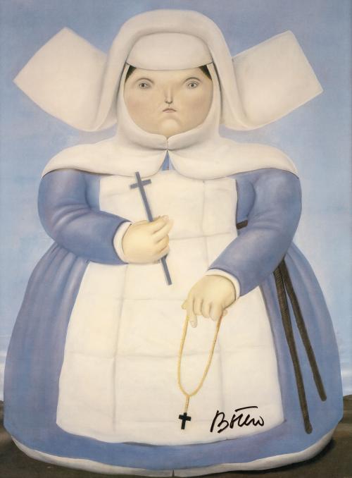 Afiche Fernando Botero : sin título