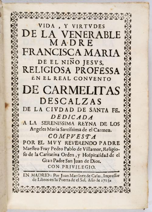 Villamor, Pedro Pablo deRodríguez Frías, Tomás : Vida, y v