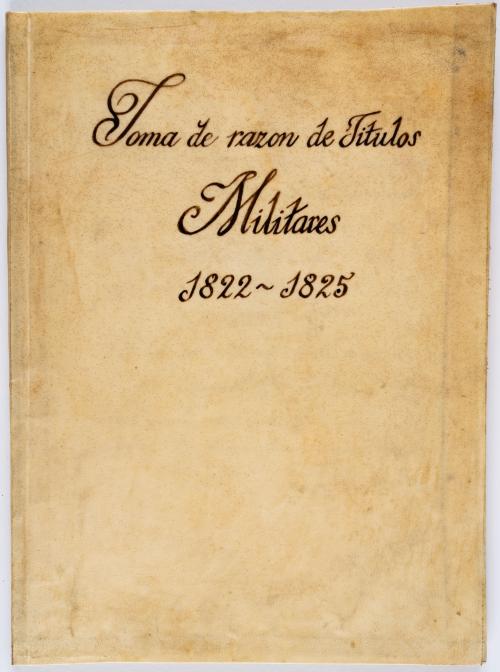 Alva, Manuel H. de : Toma de razón de títulos militares