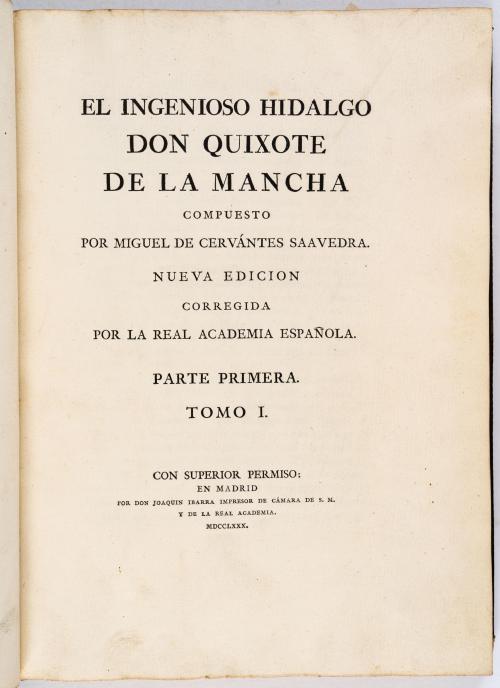 Cervantes Saavedra, Miguel de : El ingenioso Hidalgo don Qu