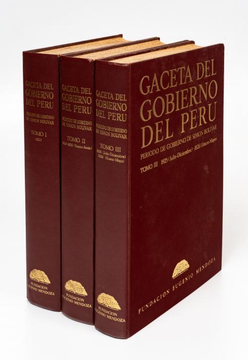 [s.a.] : Gaceta del gobierno del Perú