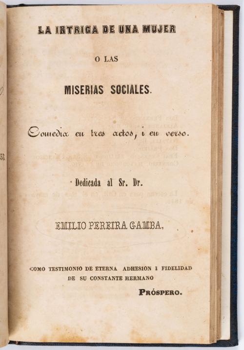 Pereira Gamba, Próspero  : Poesías de Próspero Pereira Gamb