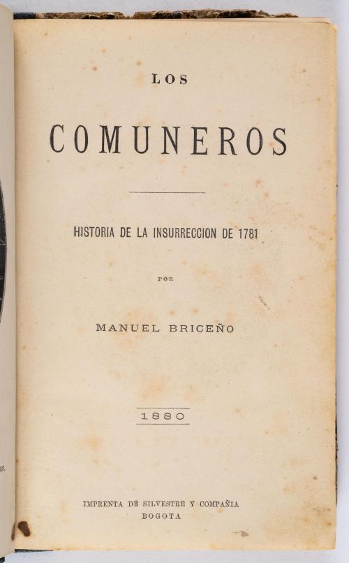 Briceño, Manuel : Los Comuneros, Historia de la insurrecció