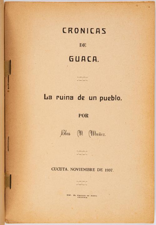 Sañudo, José Rafael : Apuntes sobre la historia de Pasto. P