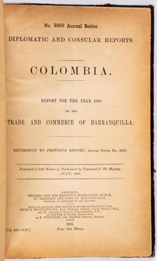 Estados Unidos de Colombia : Miscellaneous series