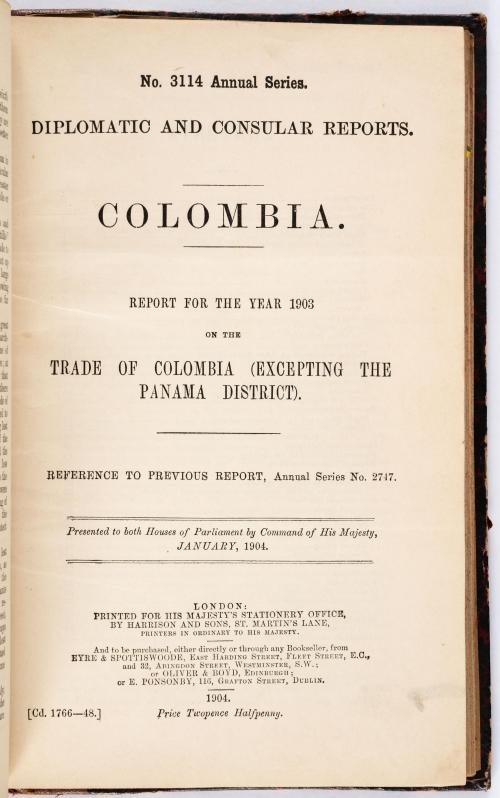 Estados Unidos de Colombia : Miscellaneous series