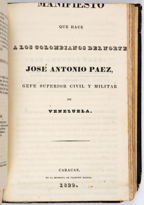 VV.AA. : Miscelánea de impresos de la Independencia, incluy