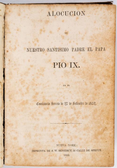 Arboleda, Julio  : Miscelánea de impresos, incluyendo El Mi