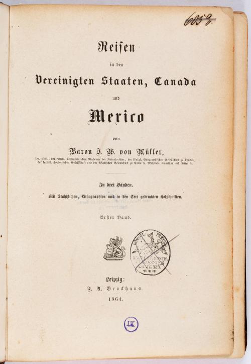 Bartholomäus Heller, Carl  : Reisen in Mexico 