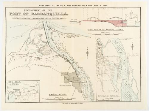 Gibb, Alexander : Development of the Port of Barranquilla.