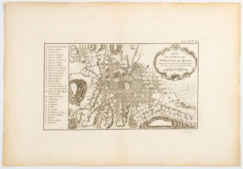 Bellin, Jacques Nicolas : Plan de la Ville de St. Francois 