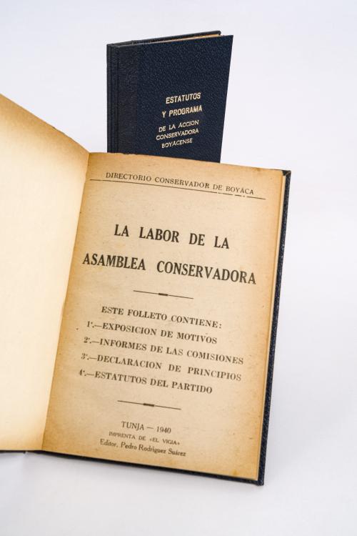 Directorio conservador de Boyacá : La labor de la Asamblea