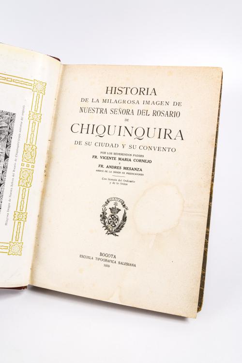 Cornejo, Vicente María; Mesanza, Andrés : Historia de la mi