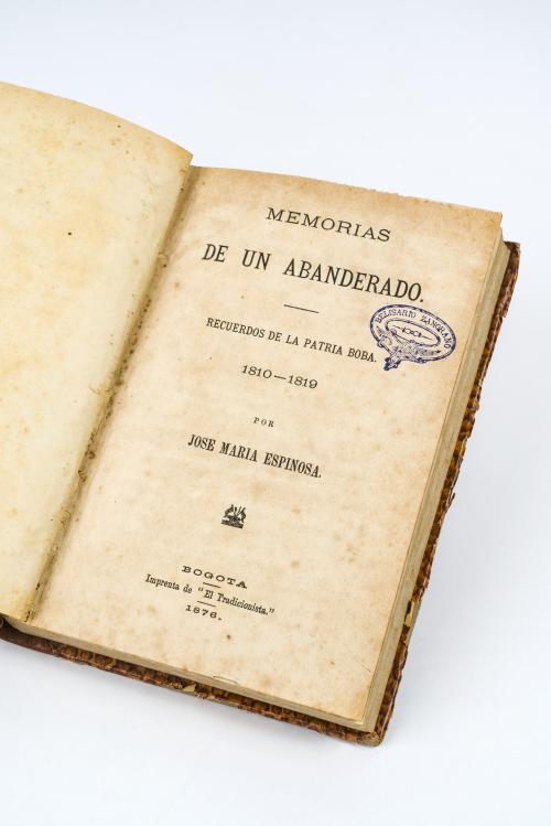 Espinosa, José María : Memorias de un abanderado. Recuerdo