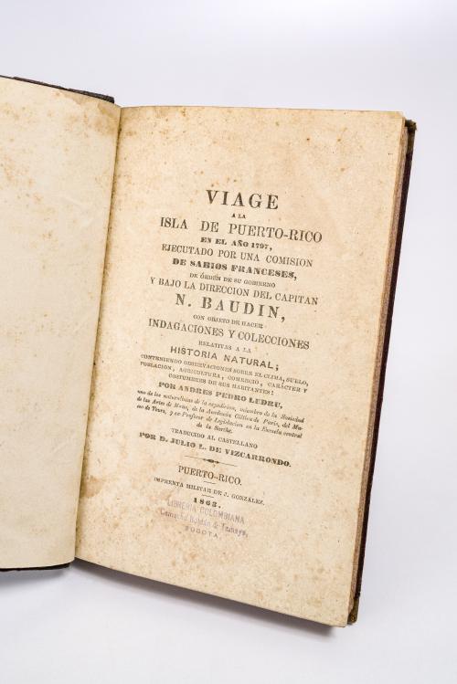 VV.AA. : Viage a la isla de Puerto Rico en el año 1797, eje