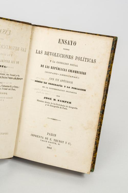 Samper, José María : Ensayo sobre las revoluciones polític