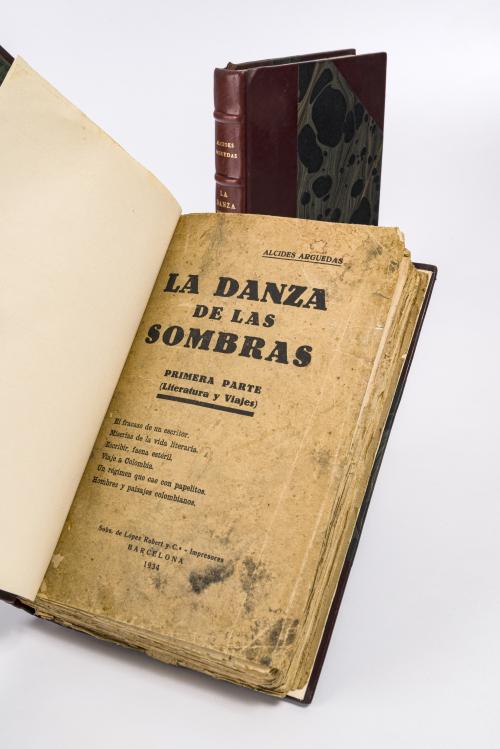 Arguedas, Alcides  : La danza de las sombras. Volúmenes I y