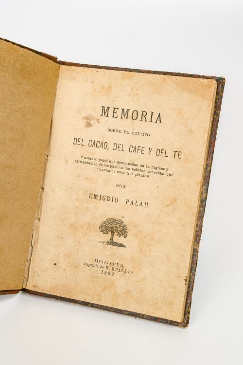 Palau, Emigdio : Memoria sobre el cultivo del cacao, del c