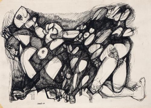 Luciano Jaramillo : Sin título, 1960