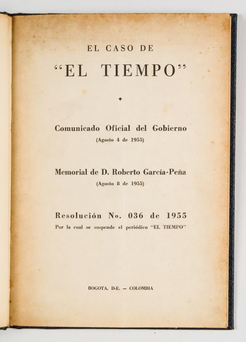 El caso de "El Tiempo"