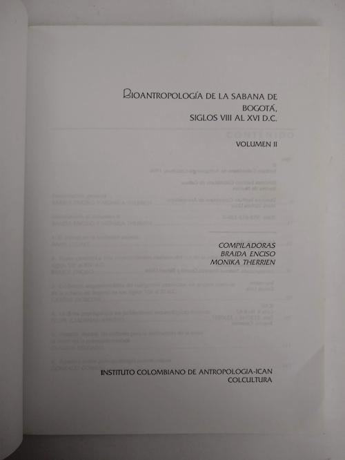 [Colcultura-Instituto Colombiano de Antropología: 5 libros]