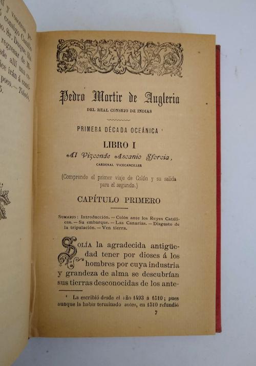 Anghiera, Pietro : Fuentes históricas sobre Colón y América