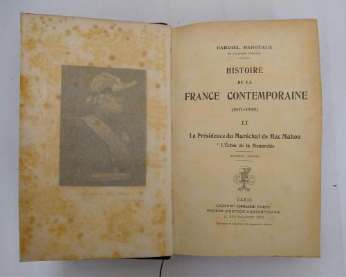 Hanotaux, Gabriel : Histoire de la France Contemporaine (18