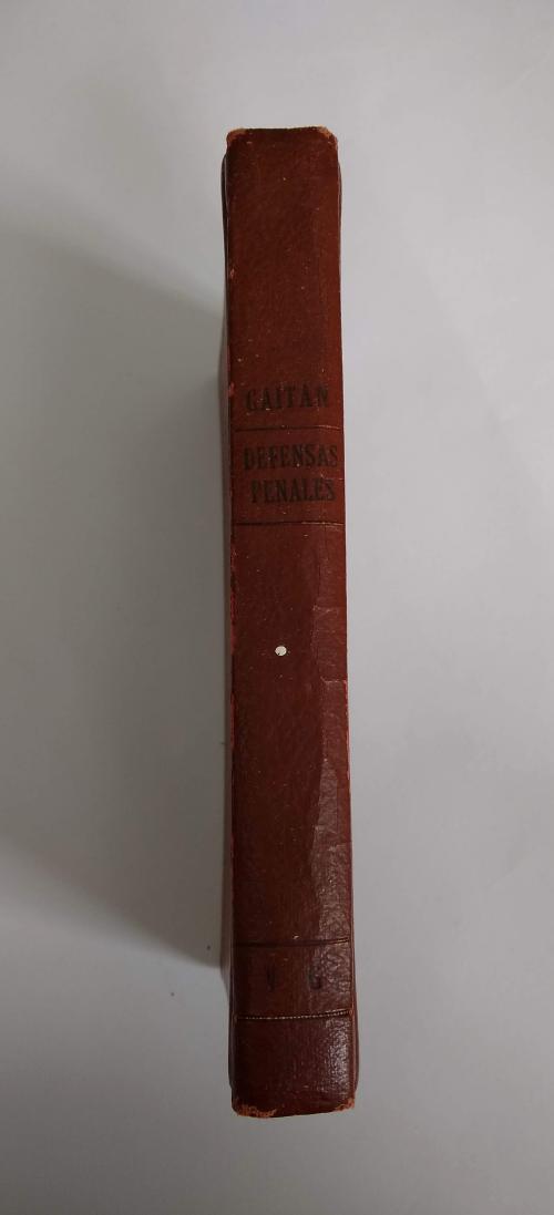 Gaitán, Jorge Eliecer : Defensas penales. Tomo I: Homicidio