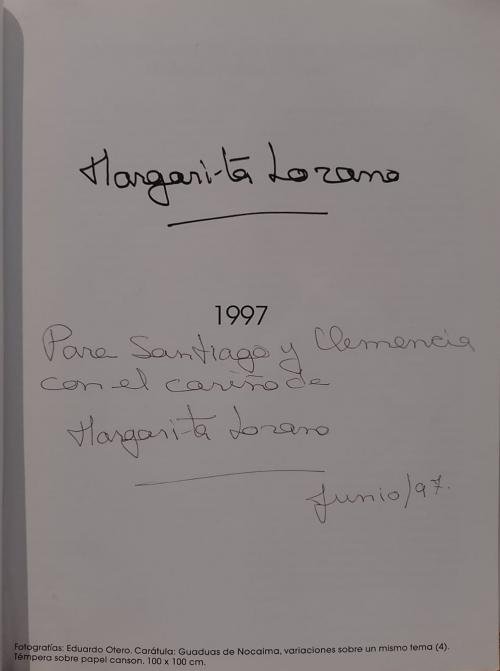 Margarita Lozano: 3 títulos FIRMADOS