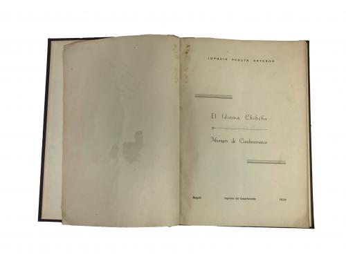 El idioma chibcha o aborigen de Cundinamarca