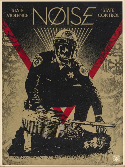 Shepard Fairey "Obey" EE.UU., 1970 : Noise