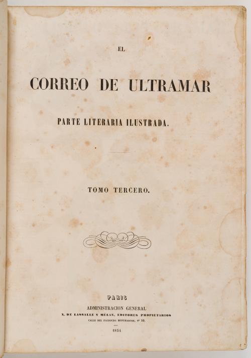 Correo de Ultramar. Tomos I, III, V, XIII, XXX, XXXI, XXXII