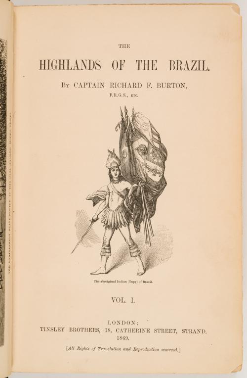 Burton, Richard F.  : The Highlands of Brazil. Vol I y II