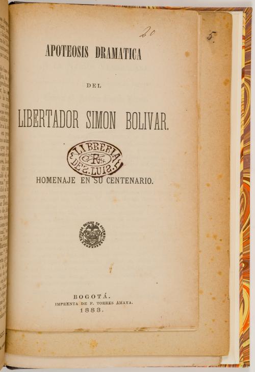 Olmedo, José Joaquín : Victoria de Junín. Canto a Bolívar