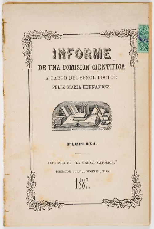 Hernández, Felix Maria : Informe de una comisión científica