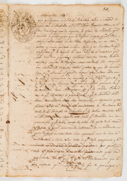 Manuscritos Tomás Cipriano de Mosquera