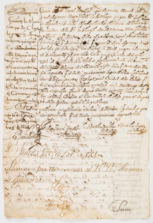 Manuscrito de Juan Indio, Alcalde indigena de Anolayma