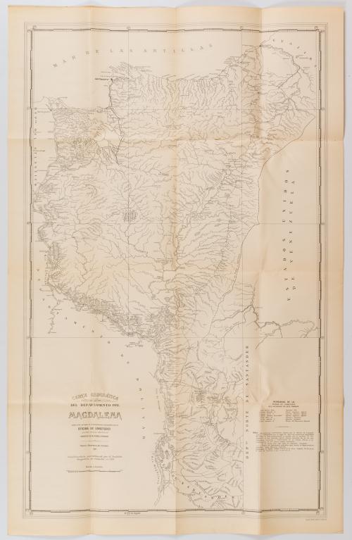 Oficina de logitudes : Departamento de Colombia: 7 mapas