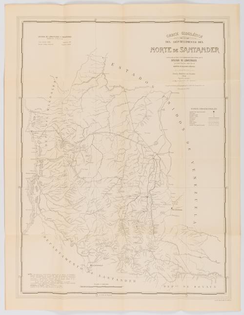 Oficina de logitudes : Departamento de Colombia: 7 mapas