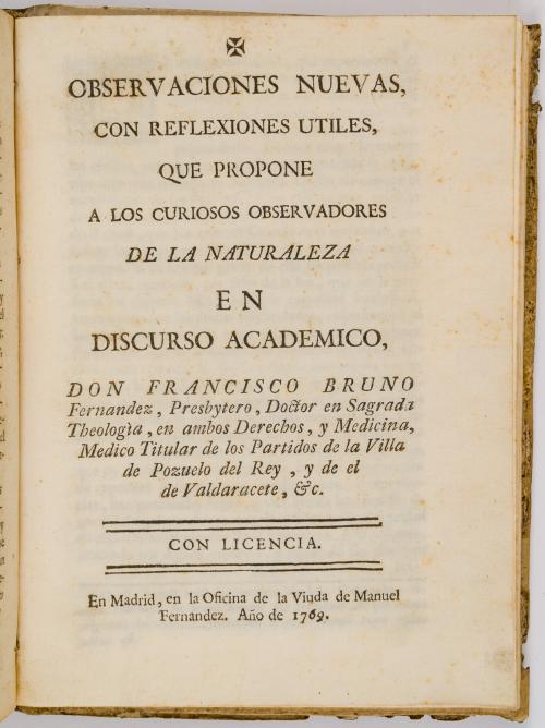 [Medicina]Fernández, Francisco Bruno : Tratado de las epid