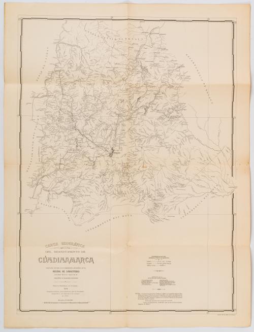 Oficina de logitudes : Departamento de Colombia: 7 mapas