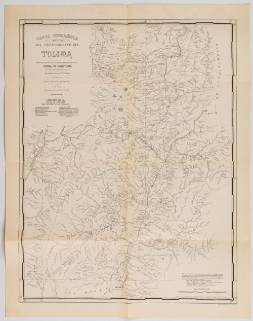 Oficina de logitudes : Departamento de Colombia: 7 mapas