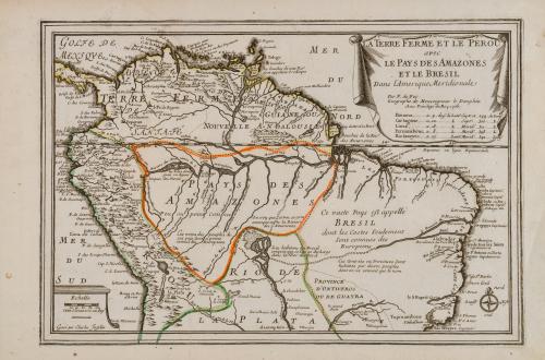 Fer, Nicolas de; Inselin, Charles (grabador) : La terre fer