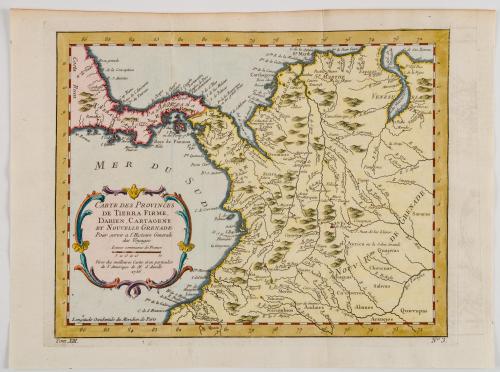 [Bellin, Jacques Nicolás] : Carte des provinces de tierra f