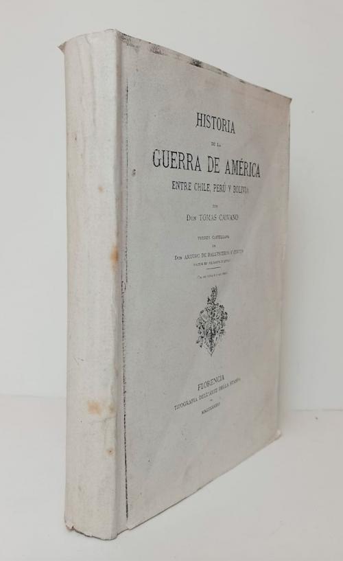 Don Caivano, Tomas :  HIstoria de la guerra de América entr